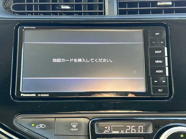 トヨタ アクア S スタイルブラック 岐阜県 2020(令2)年 4.5万km ブラックマイカ 登録時走行距離45049km/社外ナビ（CN-RE06ED）/フルセグテレビ/バックカメラ/Blue tooth・CD・DVD/ビルトインETC/トヨタセーフティセンス/プリクラッシュセーフティ/先行車発進告知機能/コーナーセンサー前後/ドライブレコーダー前方/ＬＥＤヘッドライト/オートマチックハイビーム/オートライト/レーンキープアシスト/横滑り防止装置/盗難防止装置/SRSエアバッグシステム運転席・助手席/プッシュスタート/スマートキー/アイドリングストップ/布系シート/社外フロアマット