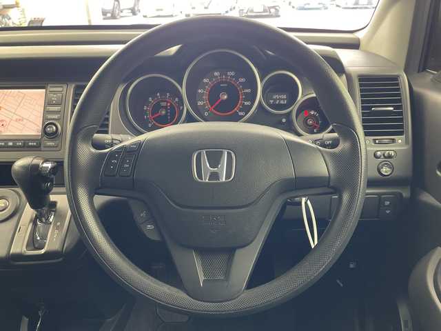 ホンダ クロスロード 18X HDDナビエディション 岐阜県 2008(平20)年 12.6万km ナイトホークブラックパール 純正ナビ/CD/DVD/HDD/ワンセグ/バックカメラ/オートエアコン/電格ミラー/ステアリングリモコン/HIDオートライト/ETC/横滑り防止装置/純正フロアマット/サイドバイザー/社外16インチAW