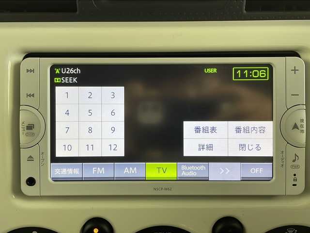 トヨタ ＦＪクルーザー 茨城県 2014(平26)年 10.7万km ホワイト 純正ナビ　バックモニター　ＥＴＣ　ドラレコ　ＬＥＤライト　フォグランプ　衝突被害軽減ブレーキ　横滑り防止装置　コーナーセンサー　ＲＡＹＳ１７インチアルミホイール　純正フロアマット　ルーフレール