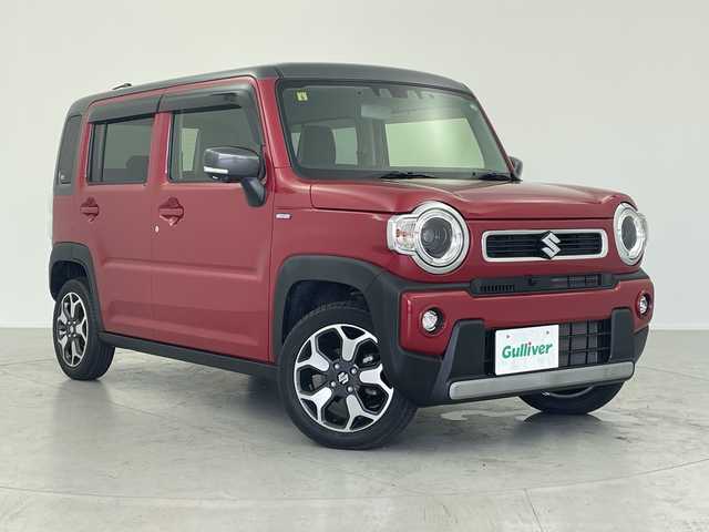 スズキ ハスラー HYBRID X ターボ 愛知県 2020(令2)年 5.2万km フェニックスレッドパール/ガンメタリック2トーンルーフ 純正ナビ/・Bluetooth/・CD/DVD/・フルセグテレビ/全方位モニター/レーダークルーズコントロール/シートヒーター/衝突軽減ブレーキ/レーンキープアシスト/オートライト/コーナーセンサー/LEDヘッドライト/ステアリングスイッチ/ドライブレコーダー/ビルトインＥＴＣ/スマートキー