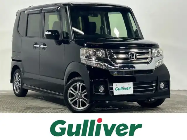 ホンダ Ｎ ＢＯＸ G Lパッケージ 大阪府 2016(平28)年 2.9万km クリスタルブラックパール 純正ナビ（DVD/CD/BT）/フルセグTV/バックカメラ/ETC/ステアリングスイッチ/左側パワースライド/スマートキー/オートライト/スマートキー/純正アルミホイール