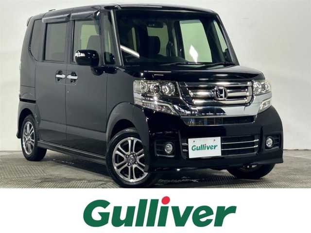 ホンダ Ｎ ＢＯＸ カスタム G Lパッケージ 大阪府 2016(平28)年 2.9万km クリスタルブラックパール 純正ナビ（DVD/CD/BT）/フルセグTV/バックカメラ/ETC/ステアリングスイッチ/左側パワースライド/スマートキー/オートライト/スマートキー/純正アルミホイール