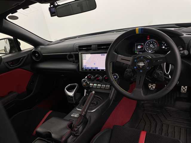 トヨタ ＧＲ８６ RZ 新潟県 2023(令5)年 1.8万km マグネタイトグレーメタリック 純正ナビ/　　フルセグ/CD/SD/BT/バックカメラ/クルーズコントロール/LEDオートライト/ハーフレザーシート/シートヒーター/純正18インチアルミホイール/GReddyハンドル/スマートキー/ETC