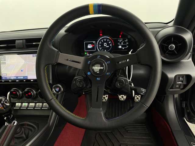 トヨタ ＧＲ８６ RZ 新潟県 2023(令5)年 1.8万km マグネタイトグレーメタリック 純正ナビ/　　フルセグ/CD/SD/BT/バックカメラ/クルーズコントロール/LEDオートライト/ハーフレザーシート/シートヒーター/純正18インチアルミホイール/GReddyハンドル/スマートキー/ETC