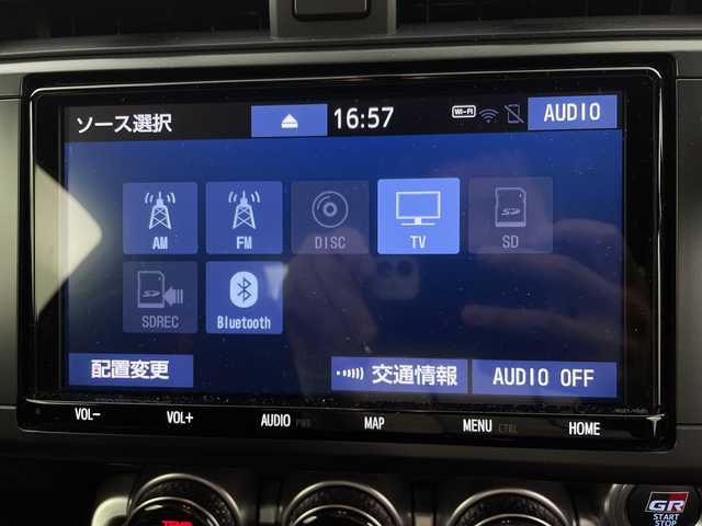 トヨタ ＧＲ８６ RZ 新潟県 2023(令5)年 1.8万km マグネタイトグレーメタリック 純正ナビ/　　フルセグ/CD/SD/BT/バックカメラ/クルーズコントロール/LEDオートライト/ハーフレザーシート/シートヒーター/純正18インチアルミホイール/GReddyハンドル/スマートキー/ETC
