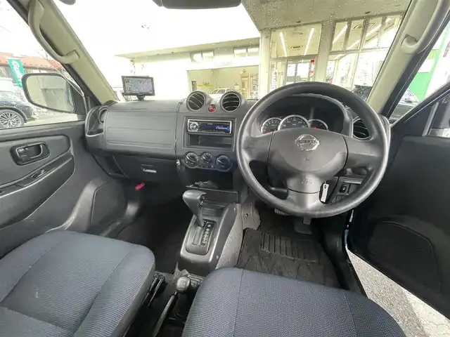 日産 キックス RS 宮城県 2011(平23)年 2.7万km ネアーズブルー ワンオーナー　/４ＷＤ　/ターボ　/ＥＴＣ　/前後ドラレコ（バックモニター兼用）/純正フロアマット　/トラントファーシフトレバー（４ＷＤ切替シフト）　/社外ナビ/社外オーディオ/　CD/FM/AM/MP3/AUX/社外アルミホイール付きサマータイヤ積載/　175/80　15インチ　溝４mm/保証書/取扱説明書