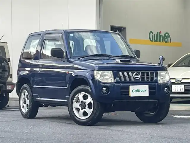 日産 キックス RS 宮城県 2011(平23)年 2.7万km ネアーズブルー ワンオーナー　/４ＷＤ　/ターボ　/ＥＴＣ　/前後ドラレコ（バックモニター兼用）/純正フロアマット　/トラントファーシフトレバー（４ＷＤ切替シフト）　/社外ナビ/社外オーディオ/　CD/FM/AM/MP3/AUX/社外アルミホイール付きサマータイヤ積載/　175/80　15インチ　溝４mm/保証書/取扱説明書