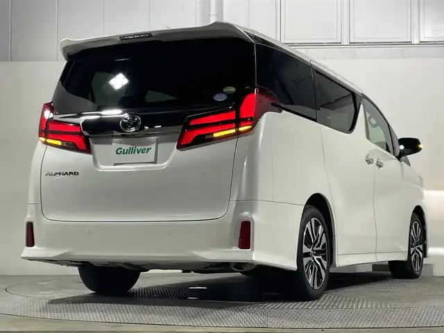 トヨタ アルファード S Cパッケージ 大阪府 2019(平31)年 5万km ホワイトパールクリスタルシャイン サンルーフ　黒革シート　純正ナビ　バックカメラ　Bluetooth　フルセグTV　DVD再生　トヨタセーフティーセンス　レーダークルーズ　両側パワースライドドア　シートヒーター　エアーシート　ビルトインETC　ドライブレコーダー　オートライト　LEDヘッドライト