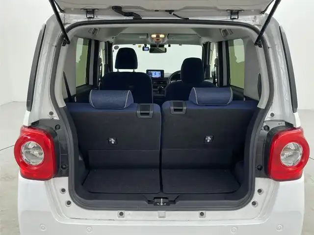 ダイハツ ムーヴ キャンバス セオリー G 福岡県 2023(令5)年 1.1万km シャイニングホワイトパール 社外ナビ／フルセグＴＶ　/バックカメラ　/ホットカップホルダー　/ＥＴＣ　/前後ドラレコ　/コーナーセンサー　/衝突軽減ブレーキ　/横滑り防止装置　/アイドリングストップ　/シートヒーター　/両側電動スライドドア　/ＬＥＤヘッドライト