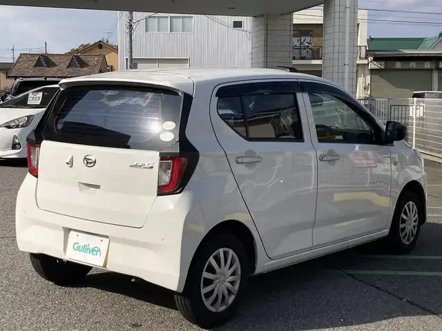 ダイハツ ミラ イース L SAⅢ 兵庫県 2019(令1)年 2.8万km ホワイト ワンオーナー/純正メモリーナビ(NMZK-W69D)/フルセグTV/CD/DVD/SD/Bluetooth/FM/AM/バックカメラ/ETC/前後ドライブレコーダー(DRY-TW8500)/スマートアシストIII/・衝突警報(対車両・歩行者)/・衝突回避支援ブレーキ(対車両・歩行者)/・前後誤発進抑制/・車両逸脱警報/・先行車発進告知/・オートハイビーム/前後クリアランスソナー/電格ミラー/アイドリングストップ/横滑り防止装置/ヘッドライトレベライザー/ISOFIX/ドアバイザー/フロアマット/スペアキー1本(板鍵)/新車時保証書/抜粋版取扱説明書