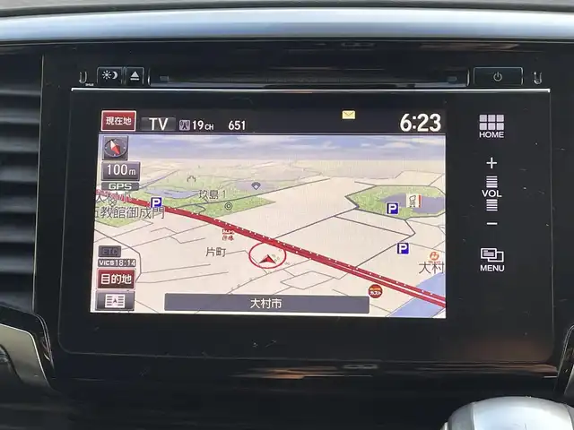 ホンダ オデッセイ アブソルート EX 長崎県 2015(平27)年 9.1万km ホワイトオーキッドパール 純正ナビ/（BT・USB・フルセグ・HDMI・DVD)/後席モニター/ホンダセンシング/レーンキープアシスト/レーダークルーズコントロール/両側パワースライドドア/ハーフレザーシート/運転席パワーシート/バックカメラ/ブラインドスポットモニター/パドルシフト/オートライト/LEDヘッドライト/パドルシフト/ビルトインETC/アイドリングストップ/スペアキー/新車保証書