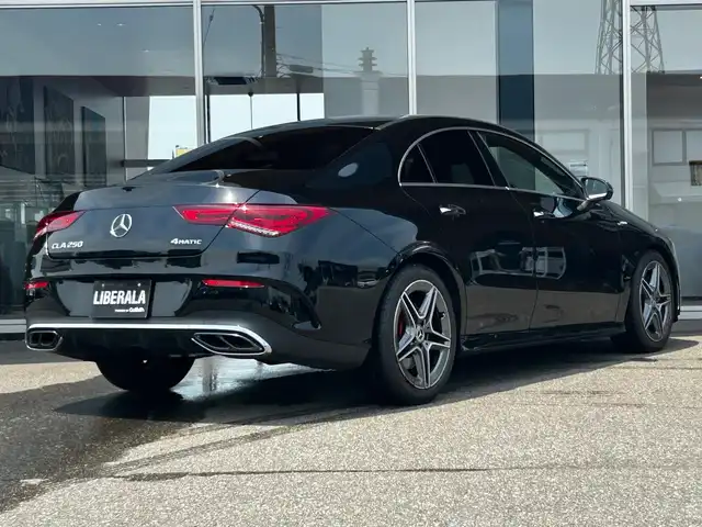 メルセデス・ベンツ ＣＬＡ２５０ 4MATIC AMGライン 富山県 2020(令2)年 1.6万km コスモスブラック サンルーフ/４WD/ターボ/Apple car play/純正HDDナビ/フルセグTV/Bluetooth/USB（タイプC）/ACC/ETC2.0/前ドラレコ/D/N席パワーシート/D/N席シートヒーター/パドルシフト/AM/FMラジオ/ワイヤレスチャージ/アイドリングストップ/レーダーセーフティパッケージ/・アクティブディスタンスアシストディストロニック/・アクティブブレーキアシスト/・アクティブブラインドスポットアシスト/・アクティブレーンキープアシスト/・リアクロストラフィックアラーム/アドバンスドパッケージ/・360°カメラシステム/・ヘッドアップシステム/・アドバンスドサウンシステム/レザーエクスクルーシブパッケージ/・ブラックレザーシート