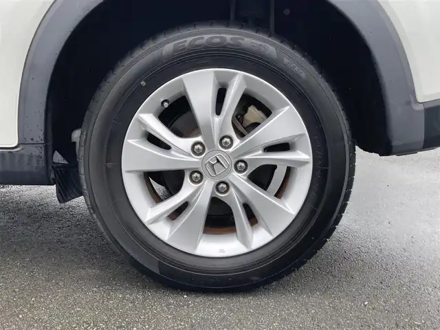 ホンダ ヴェゼル X ホンダセンシング 静岡県 2017(平29)年 5.7万km ホワイトオーキッドパール HondaSENSING/純正8インチナビ(VXM-175VFEi)/　AM FM CD DVD Bluetooth USB SD HDMI/ビルトインETC/バックモニター/LEDオートヘッドランプ/レーダークルーズコントロール/オートブレーキホールド/純正16インチアルミホイール/スマートキー2本/パーキングアシスト/ワンオーナー/フルセグTV