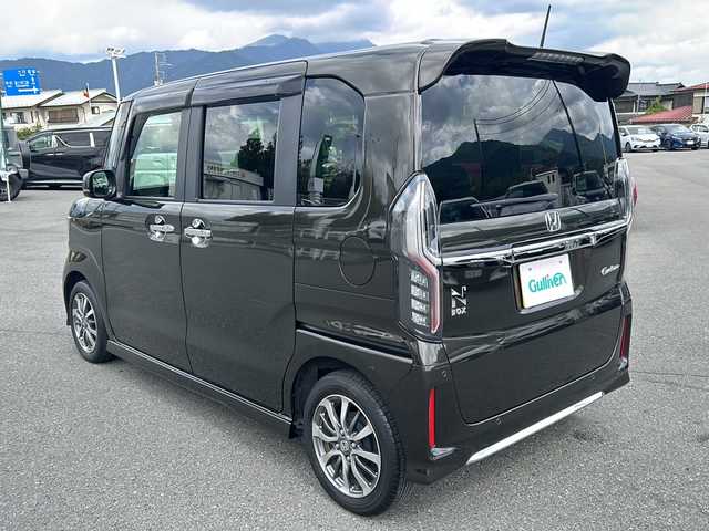 ホンダ Ｎ ＢＯＸ カスタム L 山梨県 2021(令3)年 3.6万km プレミアムグラマラスブロンズP 純正ナビ/BT/CD/DVD/TV/バックカメラ/両側パワースライドドア/前席シートヒーター/ETC/ドライブレコーダー/LEDヘッドライト/アイドリングストップ/スマートキー/スペアキー1本/純正フロアマット/純正アルミホイール/ステアリングリモコン
