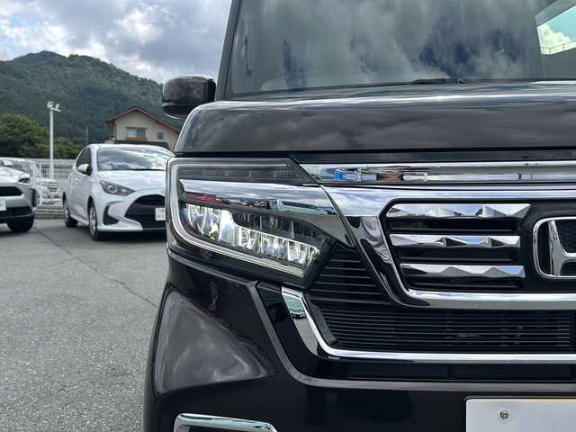 ホンダ Ｎ ＢＯＸ カスタム L 山梨県 2021(令3)年 3.6万km プレミアムグラマラスブロンズP 純正ナビ/BT/CD/DVD/TV/バックカメラ/両側パワースライドドア/前席シートヒーター/ETC/ドライブレコーダー/LEDヘッドライト/アイドリングストップ/スマートキー/スペアキー1本/純正フロアマット/純正アルミホイール/ステアリングリモコン