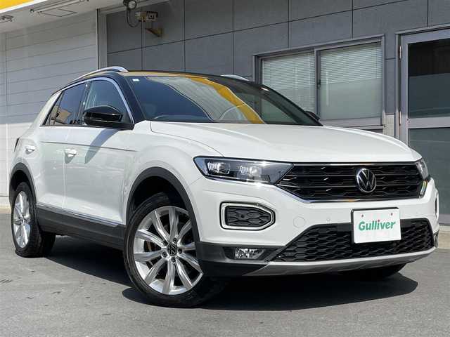 フォルクスワーゲン Ｔ－ロック TDI スポーツ 千葉県 2021(令3)年 4.9万km ピュアホワイト 衝突軽減ブレーキ/レーダークルーズ/車線逸脱警報/ＢＳＭ/バーチャルコックピット/純正ナビ/バックカメラ/パドルシフト/Ｂｌｕｅｔｏｏｔｈ／ＡｐｐｌｅＣａｒＰｌａｙ／ＡｎｄｒｏｉｄＡｕｔｏ　/オートハイビーム