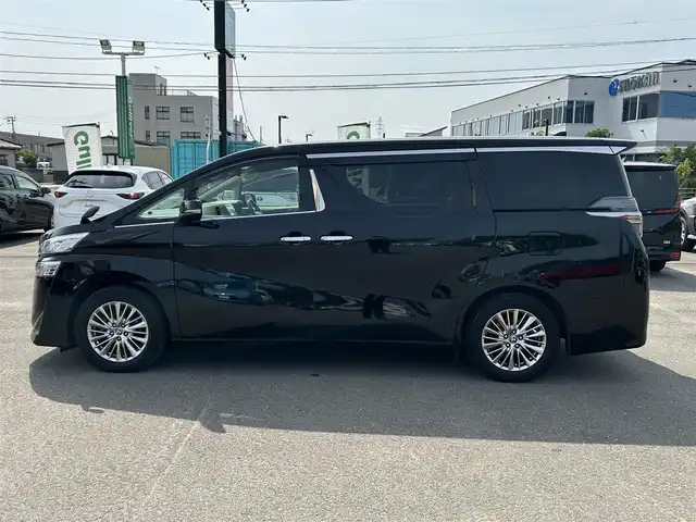 トヨタ ヴェルファイア V 山形県 2020(令2)年 7.6万km ブラック トヨタセーフティセンス/7人乗り/両側パワースライドドア/純正ナビ/　【USB BTMiracast】/バックカメラ/レザーシート/シートヒーター・エアシート/パワーシート/ETC２．０/ステアリングスイッチ/レーダークルーズコントロール/オットマン/キャプテンシート/コーナーセンサー/LEDライト/フォグランプ/ウィンカーミラー/純正フロアマット