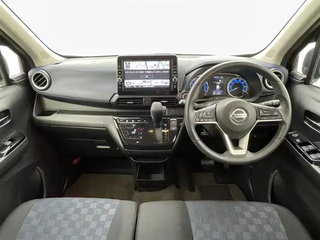 日産 デイズ HWS X プロパイロットED 熊本県 2021(令3)年 2.3万km フローズンバニラパール/アッシュブラウンM 純正9型ナビMM320D-L（AM/FM/CD/DVD/TV）/Bluetooth接続/フルセグTV/アラウンドビューモニター/バックカメラ/プロパイロット/レーダークルーズコントロール/アイドリングストップ/ETC/電動パーキングブレーキ/オートホールド/純正前方ドライブレコーダー/前後コーナーセンサー/エマージェンシーブレーキ/車線逸脱警報/車線逸脱防止支援システム/先行車発進お知らせ機能/標識認識機能/ふらつき警報機能/横滑り防止装置/純正フロアマット/純正15インチアルミホイール/オートライト/オートマチックハイビーム/LEDヘッドライト/スマートキー/プッシュスタート/スペアキー1本