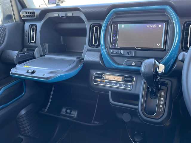スズキ ハスラー HYBRID X 山口県 2020(令2)年 4.6万km オフブルーM 社外ディスプレイオーディオ/Bluetooth接続/CD/CDチェンジャー/ビルトインETC/ドライブレコーダー/純正フロアマット/シートヒーター/Safety sports/・デュアルカメラブレーキサポート/・後退時ブレーキサポート/・誤発進抑制機能/・後方誤発進抑制機能/・車線逸脱抑制機能/・車線逸脱警報機能/・ふらつき警報機能/・標識認識機能/・アダプティブクルーズコントロール/・先行車発進お知らせ機能/純正15インチアルミホイール/取り扱い説明書/保証書