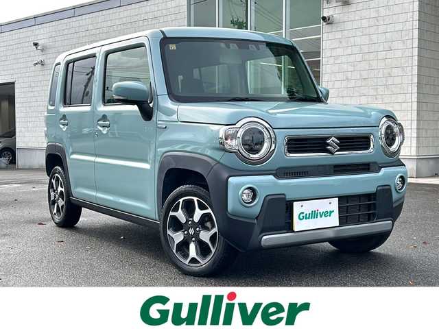スズキ ハスラー HYBRID X 鳥取県 2020(令2)年 4.6万km オフブルーM 社外ディスプレイオーディオ/Bluetooth接続/CD/CDチェンジャー/ビルトインETC/ドライブレコーダー/純正フロアマット/シートヒーター/Safety sports/・デュアルカメラブレーキサポート/・後退時ブレーキサポート/・誤発進抑制機能/・後方誤発進抑制機能/・車線逸脱抑制機能/・車線逸脱警報機能/・ふらつき警報機能/・標識認識機能/・アダプティブクルーズコントロール/・先行車発進お知らせ機能/純正15インチアルミホイール/取り扱い説明書/保証書