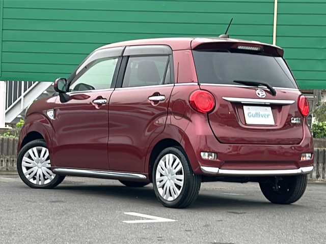 ダイハツ キャスト スタイル X SAⅡ 茨城県 2016(平28)年 4.4万km ファイアークォーツレッドM ワンセグTV/社外ナビ/コーナーセンサー後ろ/ドラレコ前方/衝突被害軽減システム/ETC/スマートキー/社外フロアマット