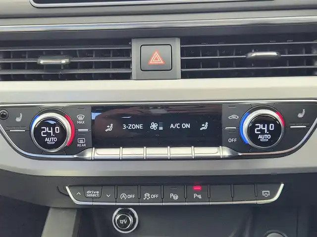アウディ Ａ４ 45TFSIクワトロスポーツ 愛知県 2019(令1)年 1.5万km デイトナグレーパールエフェクト ナビ　/Ａｐｐｌｅ　ＣａｒＰｌａｙ　/全方位カメラ　/ハーフレザー　/パワーシート　/シートヒーター　/ＥＴＣ２．０　/ＢＳＭ　/ＵＳＢ　/クルコン　/パドルシフト　/前後ドラレコ　/ソナー　/ＬＥＤ　/保証書　/取説　/記録簿