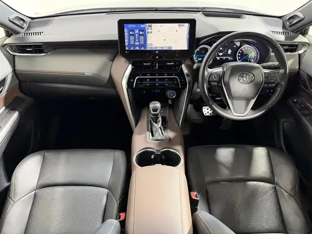 トヨタ ハリアー ハイブリッド Z レザーパッケージ 大阪府 2021(令3)年 2.2万km プレシャスブラックパール モデリスタエアロ 黒革シート JBLサウンド 純正12.3incナビTV 360カメラ デジタルインナーミラー ヘッドアップD パワーシート/ヒーター/エアコン 電動リアゲート ハンドルヒーター レーダーC 衝突軽減B ブラインドSM