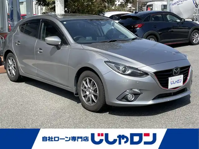 マツダ アクセラ スポーツ XD 山梨県 2015(平27)年 10.4万km アルミニウムメタリック (株)IDOMが運営する【じしゃロン甲府店】の自社ローン専用車両になります。/こちらは現金またはオートローンご利用時の価格です。自社ローンご希望の方は別途その旨お申付け下さい。/〇ディーゼルターボ/〇クルーズコントロール/〇サンルーフ/〇スマートキーx２/〇純正SDナビ・フルセグTV/〇CD・DVD・BT接続/〇バックカメラ/〇ETC/〇HUD/〇ハーフレザーシート/〇前席シートヒーター/〇D席パワーシート
