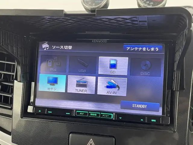 スズキ ワゴンＲ スティングレー X 福岡県 2015(平27)年 7.5万km フェニックスレッドパール 社外ナビ（Ｂｌｕｅｔｏｏｔｈ，フルセグＴＶ）　/ＥＴＣ　/デジタルミラー型ドラレコ　/衝突軽減ブレーキ　/横滑り防止装置　/アイドリングストップ　/シートヒーター　/純正フロアマット　/純正１４インチアルミホイール