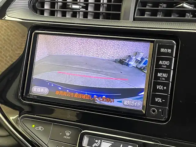 トヨタ アクア S スタイルブラック 岩手県 2018(平30)年 9.8万km ダークブルーマイカ ワンオーナー/トヨタセーフティセンスC/プリクラッシュセーフティ/レーンディパーチャーアラート/オートマチックハイビーム/先行車発進告知機能/横滑り防止装置/オートライト/ヘッドライトレベライザー/純正ナビ/（CD/ワンセグ/SD/AUX/Bluetooth）/ステアリングスイッチ/バックカメラ/ドライブレコーダー/ETC/オートエアコン/15インチスチールホイール　純正ホイールキャップ