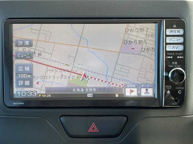 ダイハツ タント X SA 道東・釧路十勝 2014(平26)年 4.5万km パールホワイトⅢ ・４WD/・純正SDメモリナビ/（Bluetooth・CD・DVD・フルセグ・AM・FM）/・バックカメラ/・純正フリップダウンモニター/・純正キー一体型エンジンスターター/・片側パワースライドドア/・スマートキー/・プッシュスタート/・衝突被害軽減システム/・純正フロアマット/・オートライト/・横滑り防止機能/・保証書