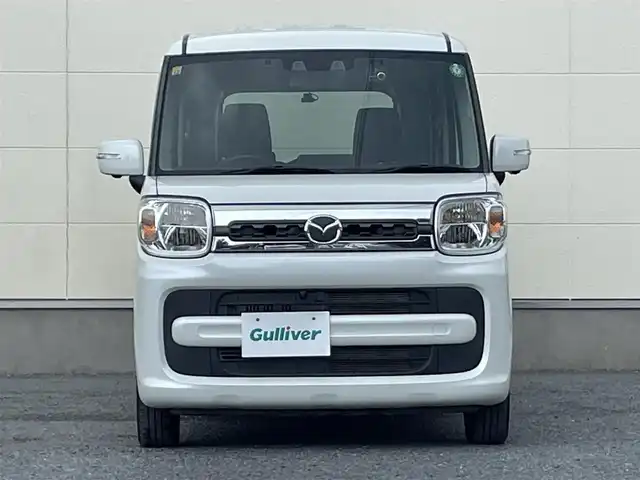 マツダ フレアワゴン ハイブリッド XS 茨城県 2020(令2)年 3.1万km ピュアホワイトP ワンオーナー　/社外ナビ　/DVD再生機能/両側パワースライド　/前後ドライブレコーダー　/シートヒーター　/ヘッドアップディスプレイ　/バックカメラ　/クルーズコントロール　/Ｂｌｕｅｔｏｏｔｈ接続　/クリアランスソナー/ETC/純正フロアマット