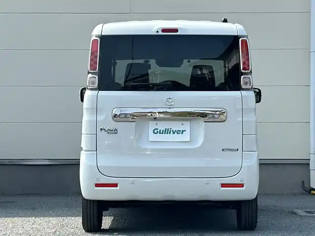 マツダ フレアワゴン ハイブリッド XS 茨城県 2020(令2)年 3.1万km ピュアホワイトP ワンオーナー　/社外ナビ　/DVD再生機能/両側パワースライド　/前後ドライブレコーダー　/シートヒーター　/ヘッドアップディスプレイ　/バックカメラ　/クルーズコントロール　/Ｂｌｕｅｔｏｏｔｈ接続　/クリアランスソナー/ETC/純正フロアマット