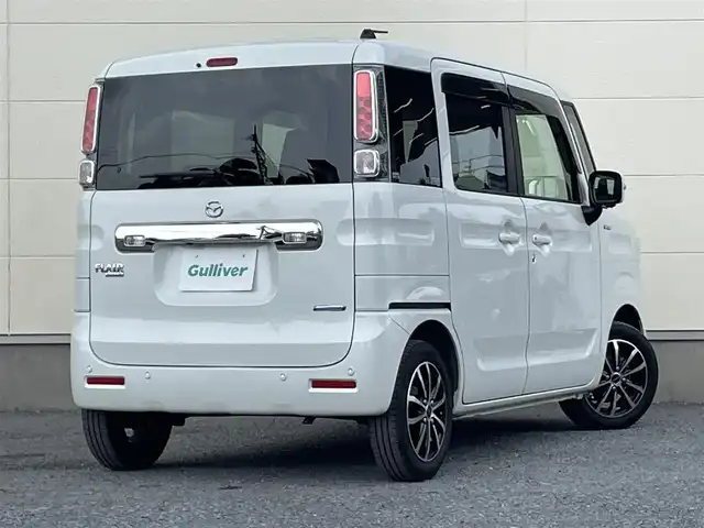 マツダ フレアワゴン ハイブリッド XS 茨城県 2020(令2)年 3.1万km ピュアホワイトP ワンオーナー　/社外ナビ　/DVD再生機能/両側パワースライド　/前後ドライブレコーダー　/シートヒーター　/ヘッドアップディスプレイ　/バックカメラ　/クルーズコントロール　/Ｂｌｕｅｔｏｏｔｈ接続　/クリアランスソナー/ETC/純正フロアマット