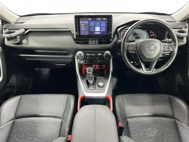 トヨタ ＲＡＶ４ アドベンチャー オフロードPKG 大阪府 2022(令4)年 3.9万km グレーメタリック 黒革シート 純正ディスプレイオーディオ バックカメラ デジタルインナーミラー パワーシート/ヒーター/エアコン ステアリングヒーター 電動リアゲート レーダーC 衝突軽減ブレーキ レーンアシスト ブラインドSM