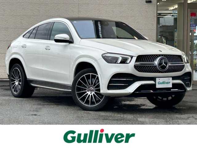 メルセデス・ベンツ ＧＬＥ４００ｄ 4MATIC クーペ スポーツ 兵庫県 2021(令3)年 6.8万km ダイヤモンドホワイト 純正ナビ/（AM/FM/BT/USB)/フルセグTV/全方位カメラ/サンルーフ/ブルメスタプレミアムサウンド/革巻きステアリング/ステアリングリモコン/パドルシフト/クルーズコントロール/ブラインドスポットモニター/ヘッドアップディスプレイ/オートライト/オートハイビーム/電動パーキングブレーキ/前席レザーシート/パワーシート（前席メモリー機能付き）/シートヒーター/エアシート/温冷蔵機能付きドリンクホルダー/ビルドインETC2.0/純正フロアマット/LEDヘッドライト/コーナーセンサー/AMGアルミ21インチ/取扱説明書・保証書