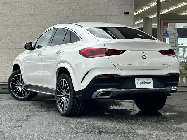 メルセデス・ベンツ ＧＬＥ４００ｄ 4MATIC クーペ スポーツ 兵庫県 2021(令3)年 6.8万km ダイヤモンドホワイト 純正ナビ/（AM/FM/BT/USB)/フルセグTV/全方位カメラ/サンルーフ/ブルメスタプレミアムサウンド/革巻きステアリング/ステアリングリモコン/パドルシフト/クルーズコントロール/ブラインドスポットモニター/ヘッドアップディスプレイ/オートライト/オートハイビーム/電動パーキングブレーキ/前席レザーシート/パワーシート（前席メモリー機能付き）/シートヒーター/エアシート/温冷蔵機能付きドリンクホルダー/ビルドインETC2.0/純正フロアマット/LEDヘッドライト/コーナーセンサー/AMGアルミ21インチ/取扱説明書・保証書