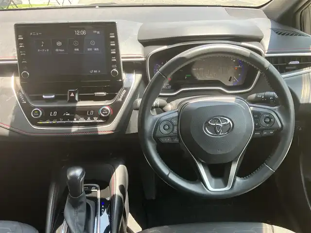 トヨタ カローラ スポーツ ハイブリッドG Z 山口県 2021(令3)年 5.6万km グレーメタリック 純正ディスプレイオーディオ/　＆バックカメラ/純正フロアマット/純正18インチアルミ/純正LEDヘッドライト/純正フォグランプ/フロントシートヒーター/スマートキー/ブラインドスポットモニター/リアクロストラフィックアラート/オートライト/オートハイビーム