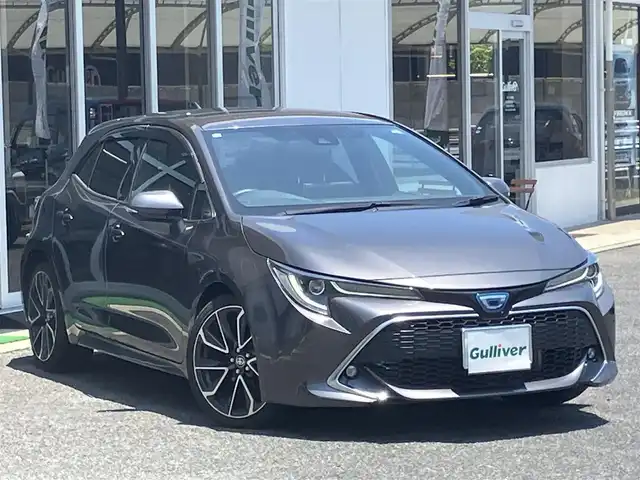 トヨタ カローラ スポーツ ハイブリッドG Z 山口県 2021(令3)年 5.6万km グレーメタリック 純正ディスプレイオーディオ/　＆バックカメラ/純正フロアマット/純正18インチアルミ/純正LEDヘッドライト/純正フォグランプ/フロントシートヒーター/スマートキー/ブラインドスポットモニター/リアクロストラフィックアラート/オートライト/オートハイビーム
