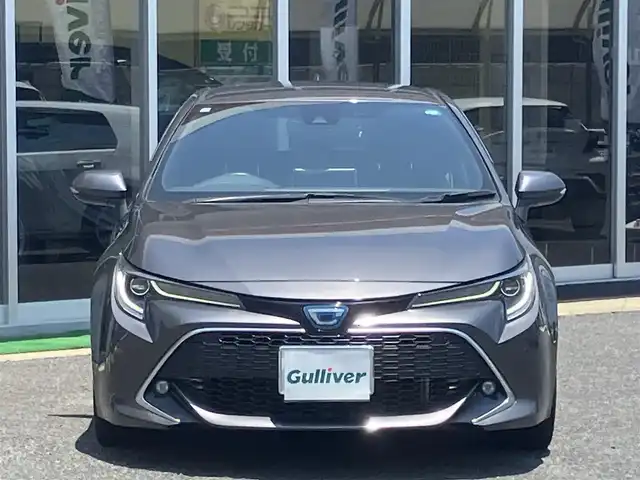 トヨタ カローラ スポーツ ハイブリッドG Z 山口県 2021(令3)年 5.6万km グレーメタリック 純正ディスプレイオーディオ/　＆バックカメラ/純正フロアマット/純正18インチアルミ/純正LEDヘッドライト/純正フォグランプ/フロントシートヒーター/スマートキー/ブラインドスポットモニター/リアクロストラフィックアラート/オートライト/オートハイビーム