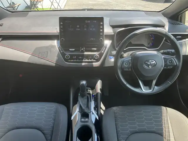 トヨタ カローラ スポーツ ハイブリッドG Z 山口県 2021(令3)年 5.6万km グレーメタリック 純正ディスプレイオーディオ/　＆バックカメラ/純正フロアマット/純正18インチアルミ/純正LEDヘッドライト/純正フォグランプ/フロントシートヒーター/スマートキー/ブラインドスポットモニター/リアクロストラフィックアラート/オートライト/オートハイビーム