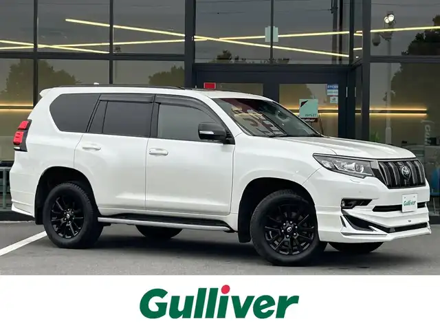 トヨタ ランドクルーザー プラド TX Lパッケージ ブラックED 栃木県 2020(令2)年 6.6万km ホワイトパールクリスタルシャイン プリクラッシュセーフティ/サンルーフ/純正9インチナビ/フルセグTV/Bluetooth/USB/アラウンドビューモニター/ビルトインETC2.0/前後ドライブレコーダー/黒革シート/前席パワーシート/アダプティブクルーズコントロール/スマートキー×1/プッシュEgスタート/ステアリングリモコン/LEDオートライト/純正18インチAW/横滑り防止装置/ダウンヒルアシストコントロール