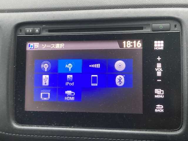 ホンダ ヴェゼル ハイブリッド X 福岡県 2014(平26)年 11.6万km クリスタルブラックパール (株)IDOMが運営する【じしゃロン八幡西店】の自社ローン対象車両になります。こちらは現金ご利用時の価格です。自社ローンご希望の方は別途その旨お申付け下さい。/純正HDDナビ/フルセグTV/（BT/CD/AM/FM）/バックカメラ/ETC/ドライブレコーダー/クルーズコントロール/LEDヘッドライト/オートライト/エンジンスタートボタン