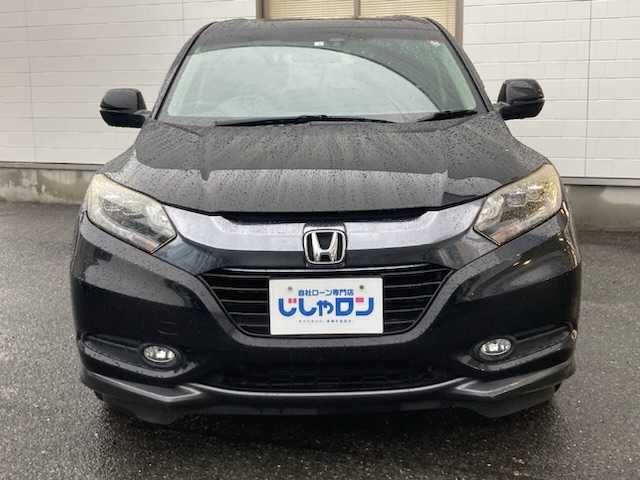 ホンダ ヴェゼル ハイブリッド X 福岡県 2014(平26)年 11.6万km クリスタルブラックパール (株)IDOMが運営する【じしゃロン八幡西店】の自社ローン対象車両になります。こちらは現金ご利用時の価格です。自社ローンご希望の方は別途その旨お申付け下さい。/純正HDDナビ/フルセグTV/（BT/CD/AM/FM）/バックカメラ/ETC/ドライブレコーダー/クルーズコントロール/LEDヘッドライト/オートライト/エンジンスタートボタン