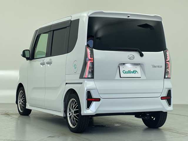 ダイハツ タント カスタム X セレクション 神奈川県 2020(令2)年 4.8万km シャイニングホワイトパール スマートアシスト/衝突回避・軽減ブレーキ/オートハイビーム/誤発進抑制機能/車線逸脱警告/先行車発進のお知らせ/社外ナビ/フルセグTV/バックカメラ/両側パワースライドドア/コーナーセンサー/社外アルミホイール/ETC/LEDライト/ハーフレザーシート/シートヒーター/スマートキー/プッシュスタート