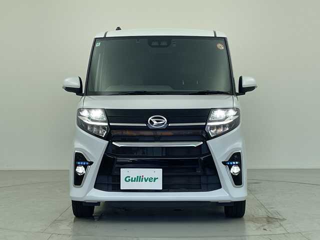 ダイハツ タント カスタム X セレクション 神奈川県 2020(令2)年 4.8万km シャイニングホワイトパール スマートアシスト/衝突回避・軽減ブレーキ/オートハイビーム/誤発進抑制機能/車線逸脱警告/先行車発進のお知らせ/社外ナビ/フルセグTV/バックカメラ/両側パワースライドドア/コーナーセンサー/社外アルミホイール/ETC/LEDライト/ハーフレザーシート/シートヒーター/スマートキー/プッシュスタート