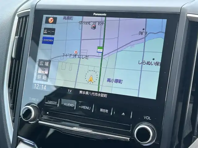 スバル フォレスター プレミアム 熊本県 2020(令2)年 5.9万km クリスタルブラックシリカ 純正ＳＤナビＤＴＶ/・CD/DVDフルセグ/BT/SD/USB/ipod/フロント・サイド・バックカメラ/デジタルインナーミラー/ハーフレザーシート/・シートヒーター/・パワーシート/レーダークルーズコントロール/ETC/ハンドルヒーター/ステアリングリモコン/パワーバックドア/LEDライト/フォグ/アイサイト/ブラインドスポットモニター/レーンアシスト/衝突軽減ブレーキ/マット/スマートキー/取説有り