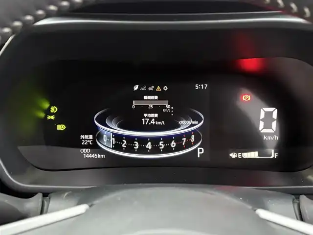 ダイハツ ロッキー プレミアム G 大分県 2023(令5)年 1.5万km ブラックマイカメタリック ・純正ディスプレイオーディオ(USB/BT/HDMI/CarPlay)/・全方位カメラ/・フルセグテレビ/・スマートアシスト/・コーナーセンサー/・レーダークルーズコントロール/・ドライブレコーダー/・ETC/・シートヒーター/・ブレーキホールド/・スマートキー/・プッシュスタート/・純正アルミホイール