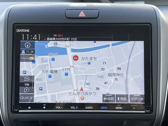 ホンダ フリード ハイブリット モデューロX ホンダセンシング 長崎県 2019(平31)年 6.6万km ホワイトオーキッドパール ワンオーナー/純正９型ナビ/（フルセグ・DVD・SD・BT・HDMI）/バックカメラ/ホンダセンシング/純正ドライブレコーダー/両側パワースライドドア/ハーフレザーシート/ETC/ステアリングスイッチ/レーンキープアシスト/LEDヘッドライト/オートライト/社外ツイーター/スペアキー