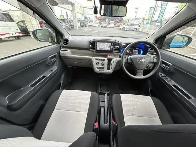 ダイハツ ミラ イース X リミテッド SAⅢ 埼玉県 2023(令5)年 1万km スプラッシュブルーM 登録時9927km/ワンオーナー/純正メモリーナビ（フルセグTV/AM/FM/BT）/Bカメラ/コーナーセンサー前後/純正ドラレコ前/純正フロアマット/衝突軽減システム/オートマチックハイビーム/純正ＬＥＤヘッドライト/ドアバイザー/アイドリングストップ/オートライト/リモコンキー/電動格納ミラー/車両/ナビ取扱説明書/保証書